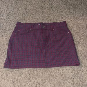 Plaid American Eagle Skirt.